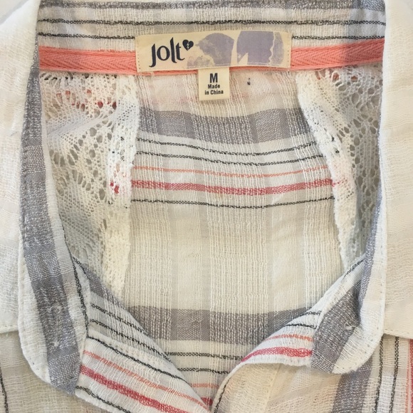 Women's Jolt multi color with lace shirt - Picture 8 of 8
